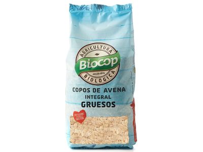 Flocos de aveia integral grossos bio 500 g biocop