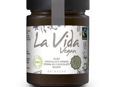 Creme de chocolate preto 270g Vida vegana