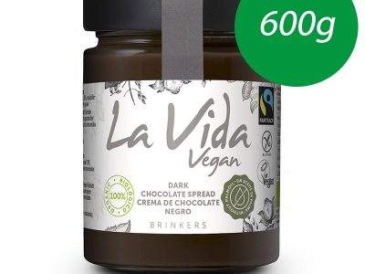 Vagan Black Chocolate Cream Bio 600G la Life Venge