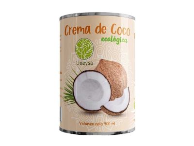 Creme de coco 22%mg bio 400ml uneissa