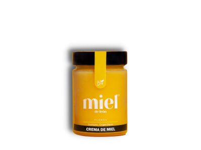Creme de Mel e Flores Orgânico 450g Leon Honey