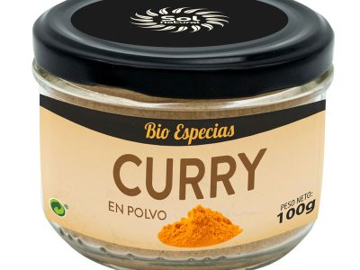 Pó curry 100g sol natural