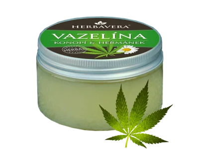Vaselina Cânhamo com Camomila 100ml  Herbavera