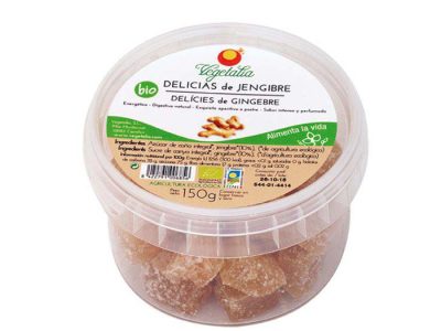 Gengiber delicias bio 150g vegetal