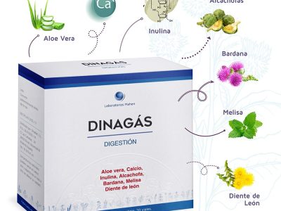 Dinagas 4 Digestão 20 frascos Mahen