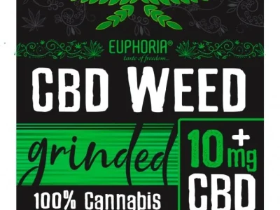 CBD Erva Daninha Moída 07g  Euphoria