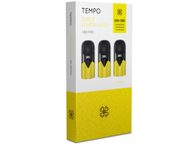 Pacote de 3 Cápsulas Tempo  Super Lemon Haze 318mg CBD  Harmony