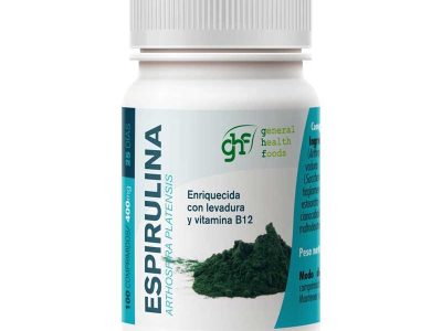 Spirulina 400mg 100 comprimidos - GHF