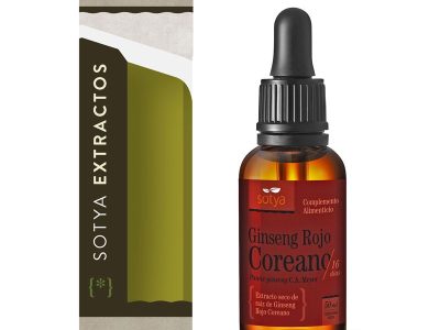 Extrato glicerinado de Glyseng Red Glyseng, coreano, Sotya