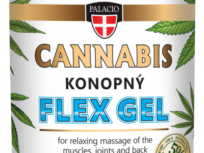 Flexgel de Massagem Cannabis 380ml Refrescante  Palácio