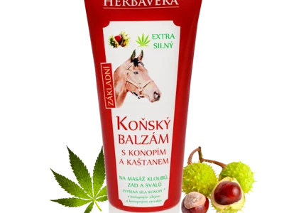 Bálsamo Erva do Cavalo com Cânhamo 200ml  Herbavera