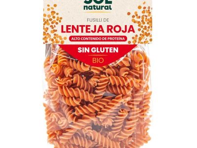Fusíveis de bio 250g de lentilha vermelha