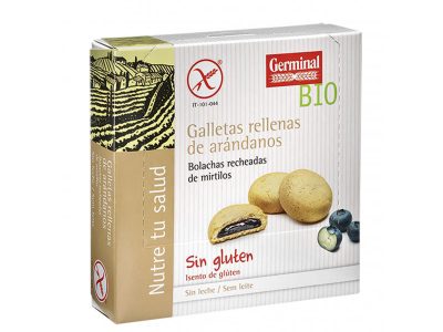 Biscoitos recheados com creme de bandan biológico 200 g de germinal