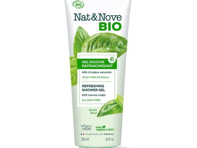 Gel de chuveiro refrescante 250ml Nat & nono