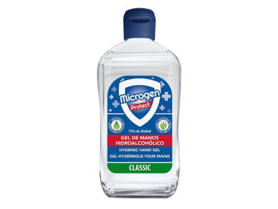 Gel hidroalcohólico higienizante com aloe vera e glicerina 500ml Microgen