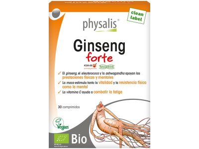 Ginseng forte bio 30 comprimidos - Physalis