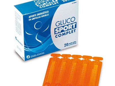 Gluco Sport Complet 10ml x 20 Ampollas Faes Farma
