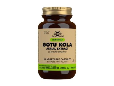 Gotu kola-centella asatica 100 Vegcaps Solgar