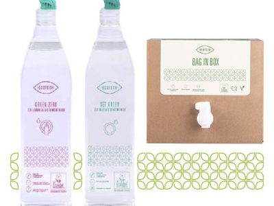 Embalagem de vácuo zero verde 1L PET Ecotech