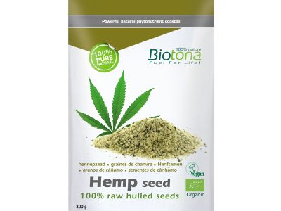 Biotona de semente de cânhamo/cañamo bio 300g