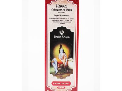 Henna Dark Caoba Pasta 200g Radhe Shyam