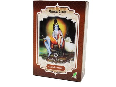 Henna Brown meio pó de 100 g Radhe Sham