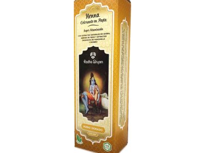 Henna Rubio Dorado Pasta 200g Radhe Shyam