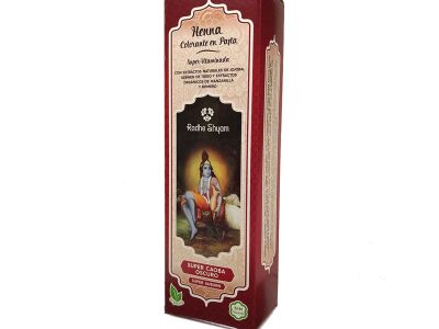 Henna Super Dark Caoba Pasta 200g Radhe Shyam