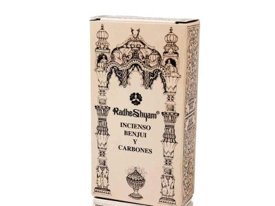Benjui 50g Incense e 10u Radhe Shyam