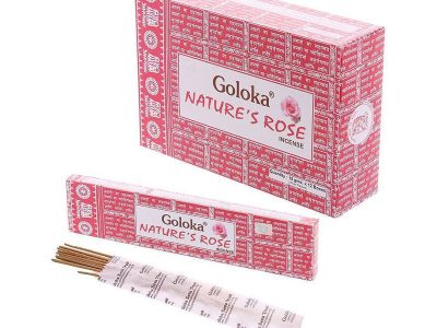Incenso Goloka Nature's Rose 12x15g Nag Champa