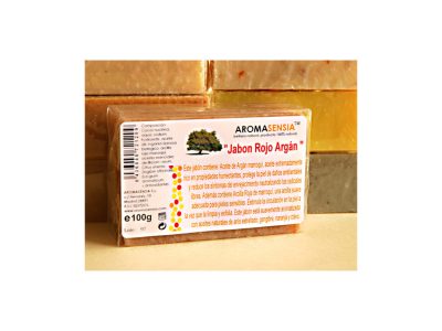 Sabão argan com argila vermelha 100 g aromasensia