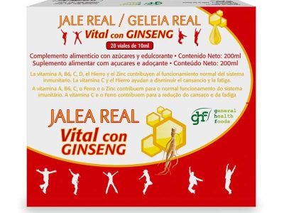 Frascos de geleia real Vital Ginseng 20x10ml - GHF