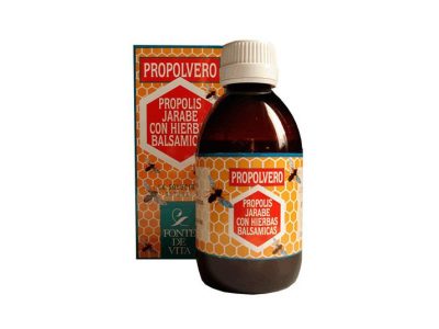 Xarope de propolis com ervas balsâmicas Propolvero Fonte de Vita