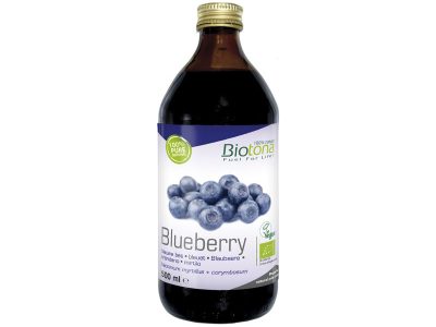 Suco concentrado de arandano (mirtilo) bio 500ml biotona