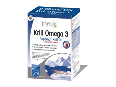 Krill ômega 3 60 peras Physalis