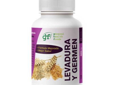 Germe de cerveja e trigo 600mg 125 GHF comprimidos
