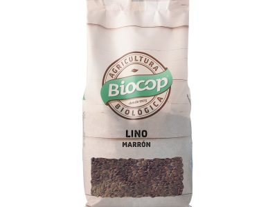 Lino marron bio 500g biocop