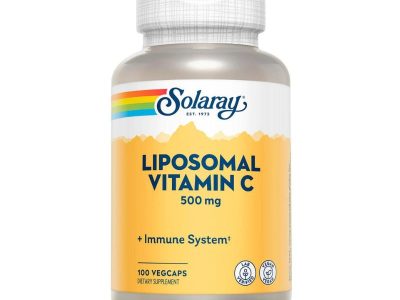 Vitamina C Lipossômica 500mg 100 VCAPS - Solaray