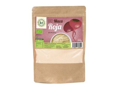 Maca vermelha em pó 200 g de sol natural