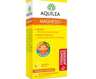 Tablets de magnésio efervescente 28 aquilea