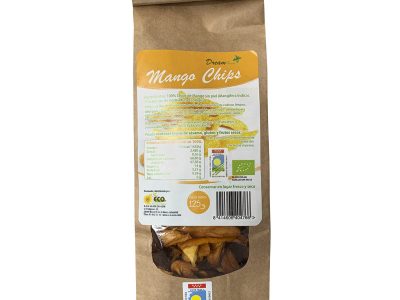 Mango Chips Bio 125 G Dream Foods