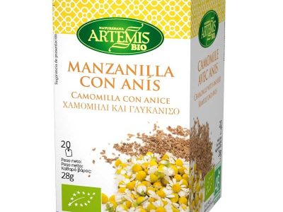 Manzanilla com filtros ANIS 20 Artemis