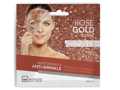Máscara Facial de Ouro Rosa – IDC Institute
