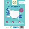 Child -Reutilizável Máscara de algodão higiênico/L Natural Sol
