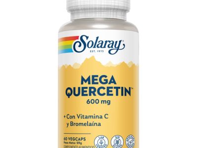 Mega Quercetina 600mg 60 cápsulas - Solaray