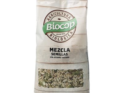 Mistura de sementes com biocop biocop tostado 250g