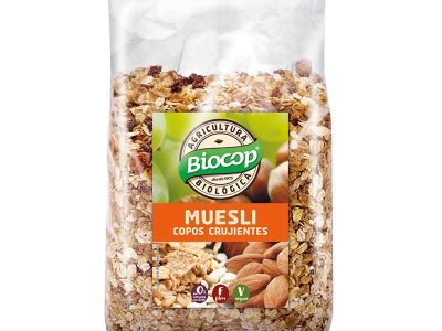 Amostra em flocos de biocop biológicos crocantes 1 kg
