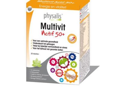 Multivit Actif 50+ 30 Physalis compactados