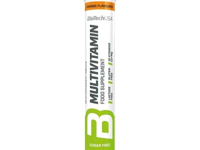 Multivitaminas laranja 20 comprimidos efervescentes biotechusa
