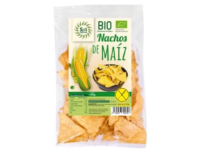 Nachos de Maiz BIO natural 125G Sol Natural